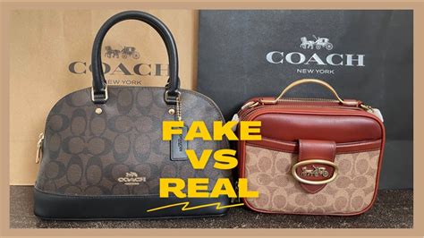 pictures of a fake coach bag|coach bag scam.